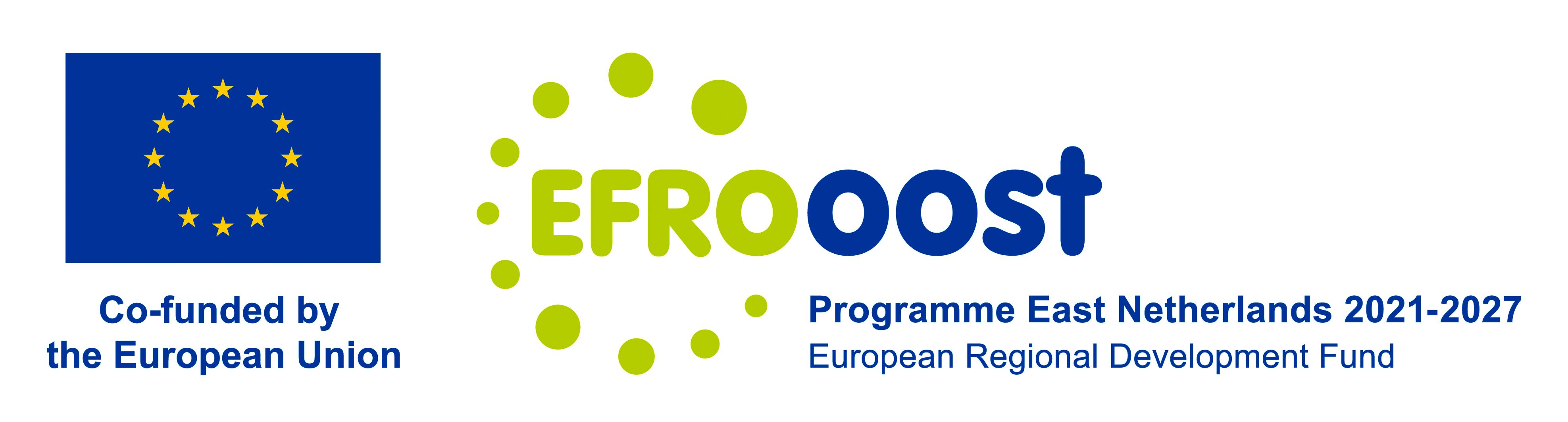 EFRO Oost-Nederland - Co-funded by the European Union
